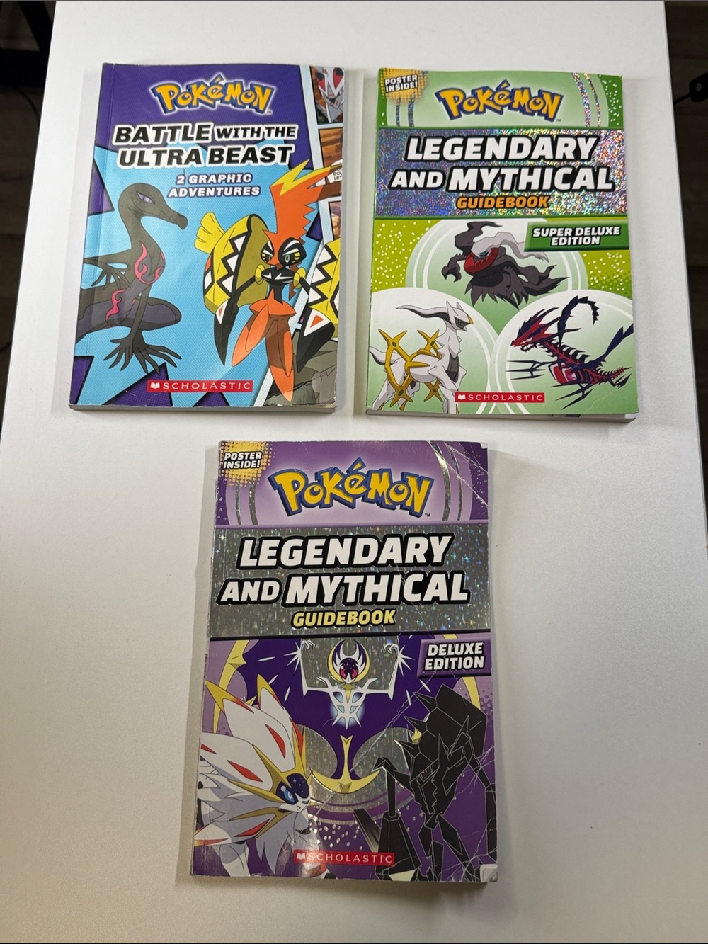 Pokémon Legendary & Mythical Guidebook + Battle with the Ultra Beast Set